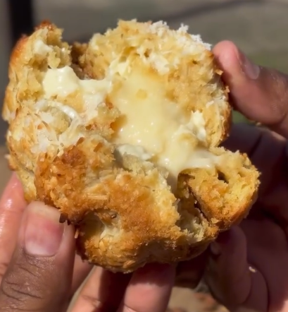 Coco Caramelo, cookie partido com recheio de caramelo